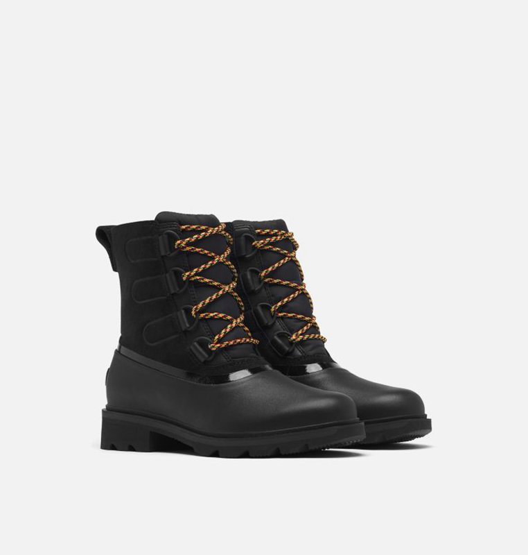 Sorel Kadın Lennox™ Street Lace Mid - Yağmur Bot Siyah - 324-RNCBPY